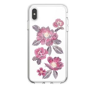 Speck/Presidio Clear Glitter Floral iPhone X/XS Phone Case